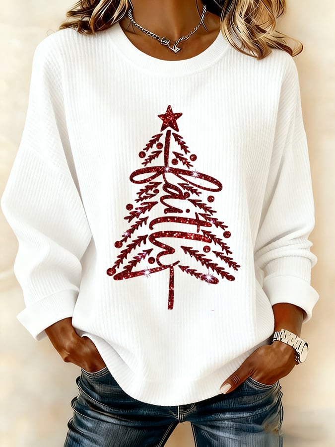 Women'S Christmas Casual Sweatshirt