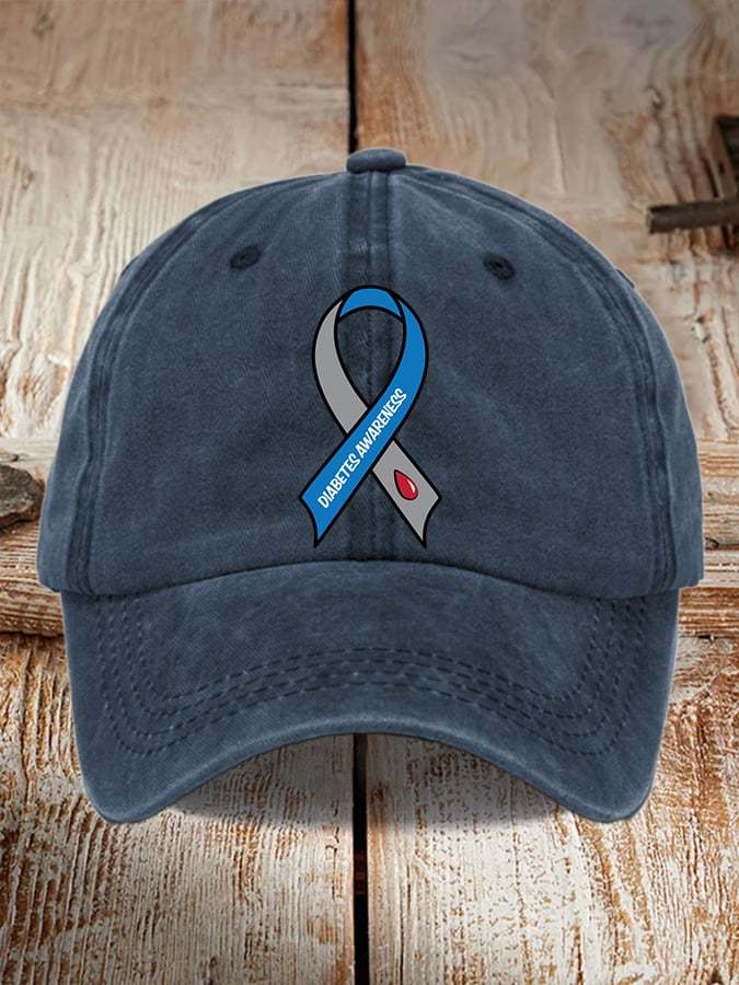 Casual Diabetes Awareness Baseball Cap