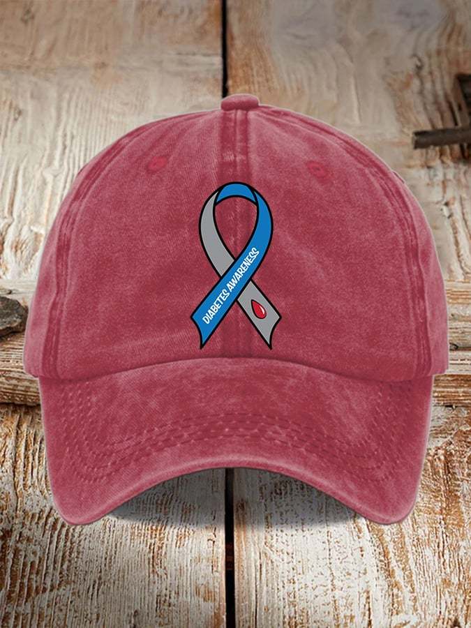 Casual Diabetes Awareness Baseball Cap