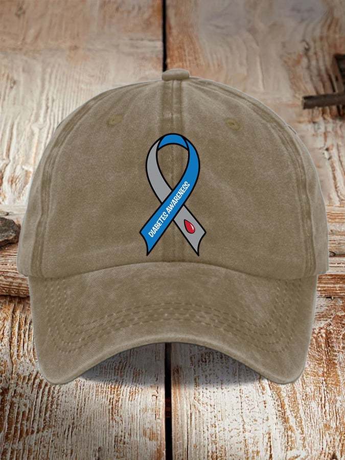 Casual Diabetes Awareness Baseball Cap