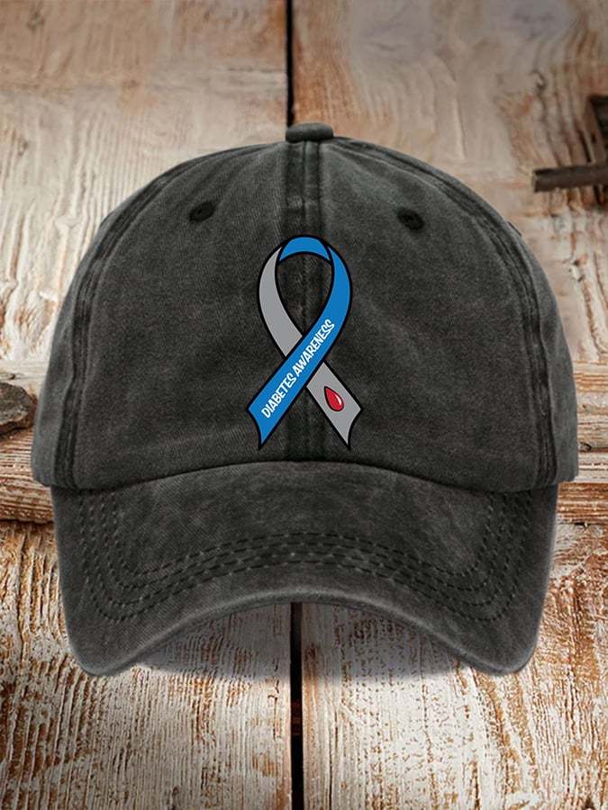 Casual Diabetes Awareness Baseball Cap