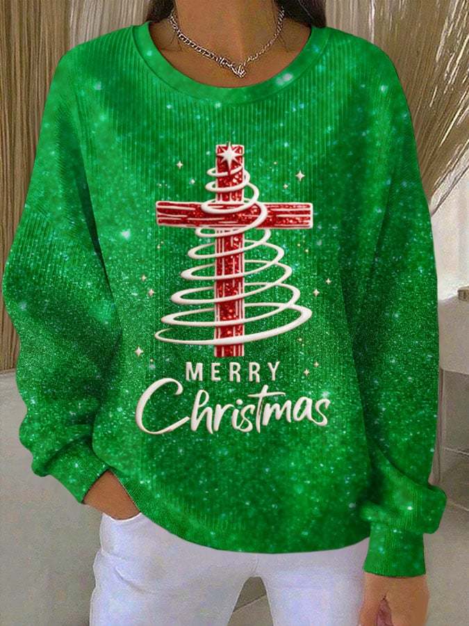 Women's Casual Christmas Sweatshirt