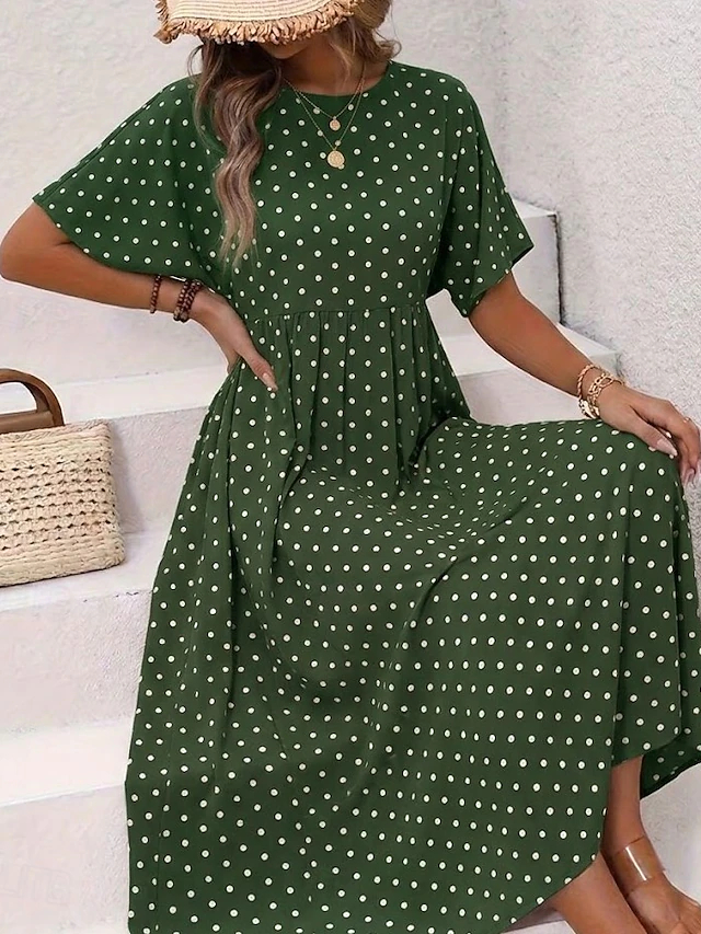 Women's Midi Dress Casual Elegant Fashion Dress