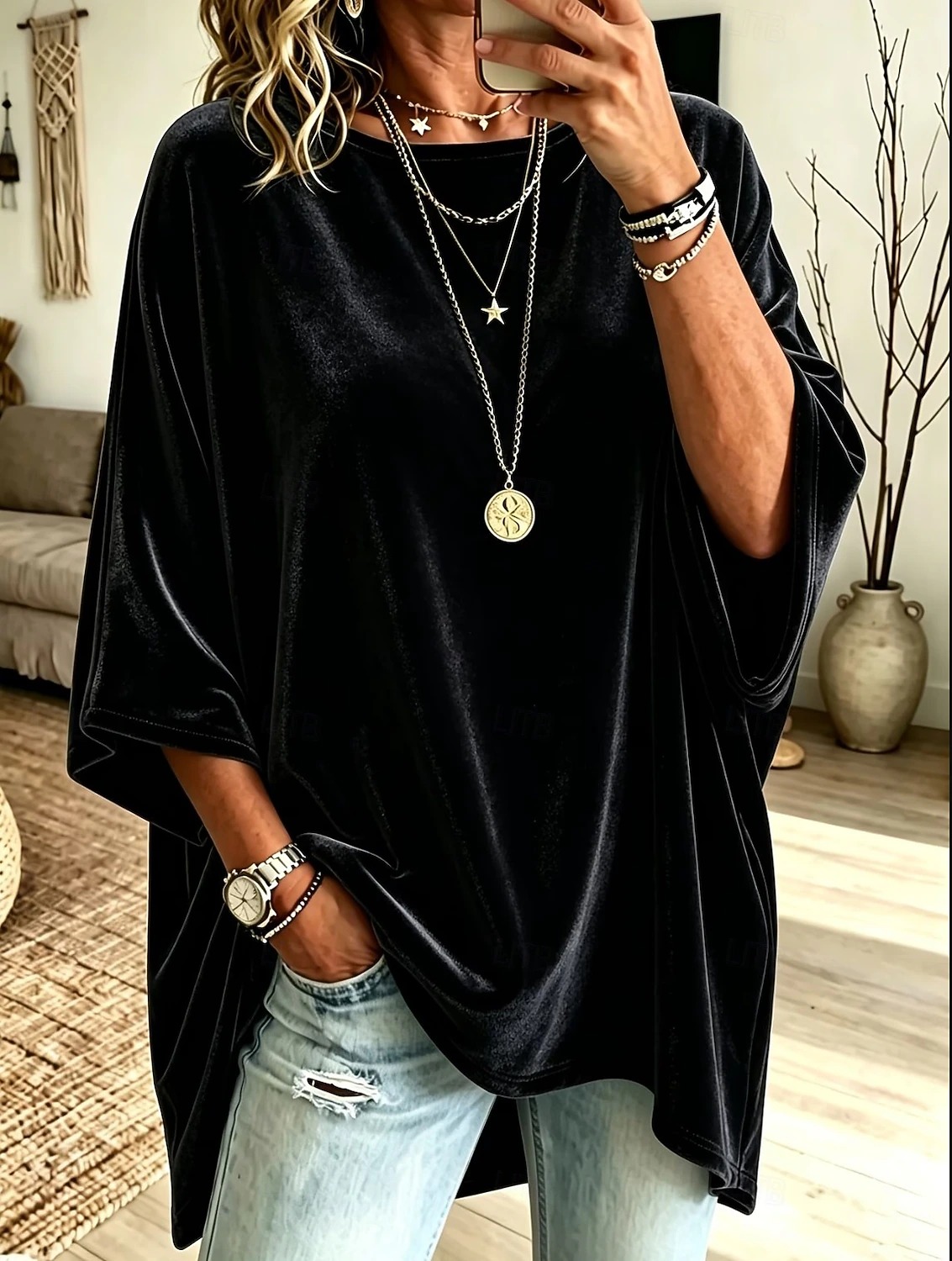 Women's Casual Jacket Denim Jacket Lightweight Color Block Casual Solid Color Casual Daily Street Long Notch Lapel Long Sleeve Outerwear