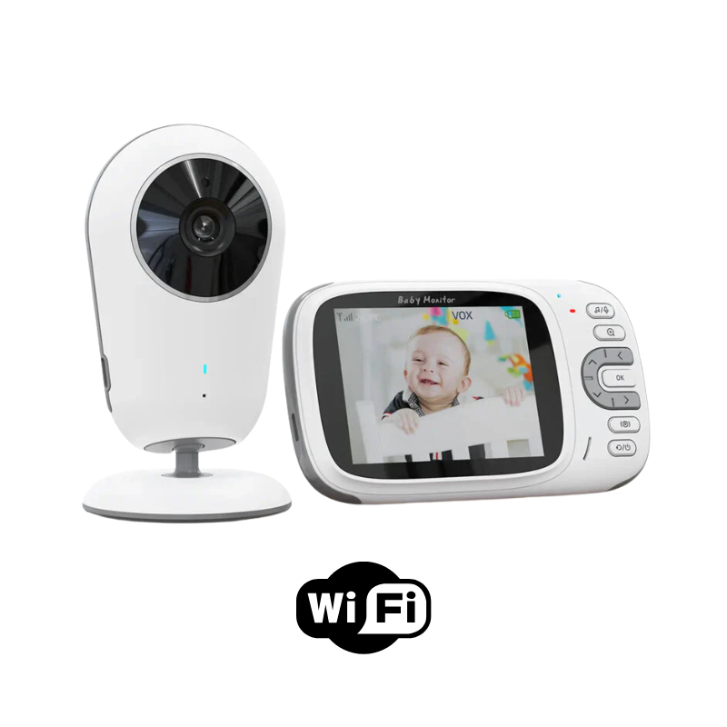Camera de Supraveghere Wi-Fi. 4K cu Comunicare Bidirectionala pentru bebelusi
