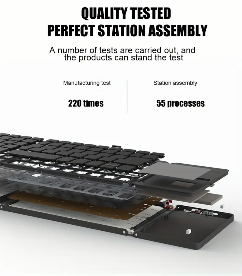 zyy portable wireless   keyboard with touchpad ultra thin design rechargeable lithium polymer battery 140mah usb charging compatible with android ios windows   with type c charging port for office and travel details 2