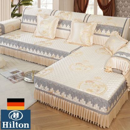(🔥💀50% kedvezmény)Hilton selyem kanapé huzat