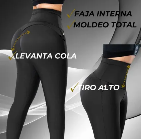 💎🧜🏻‍♀️LEGGINS adelgazantes levanta glúteos con control de abdomen🧜🏻‍♀️💎
