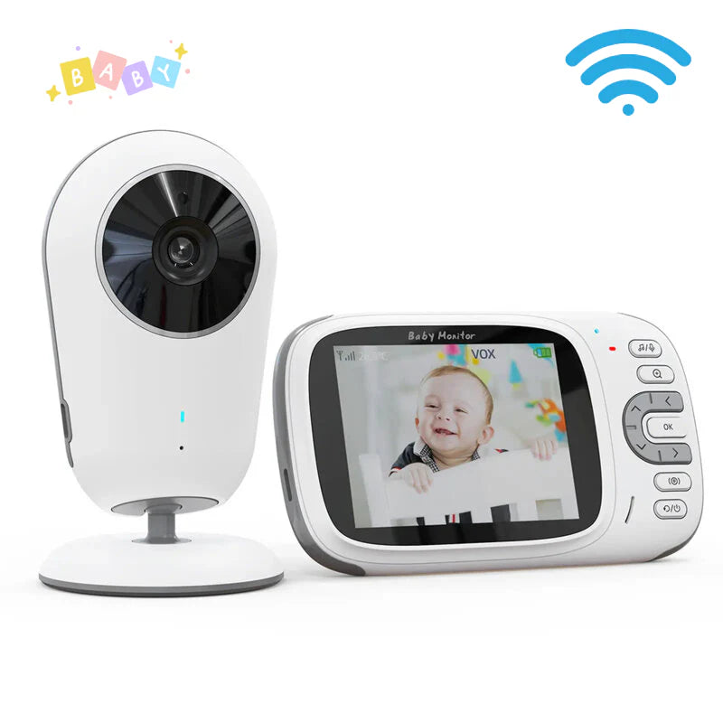 Camera de Supraveghere Wi-Fi. 4K cu Comunicare Bidirectionala pentru bebelusi