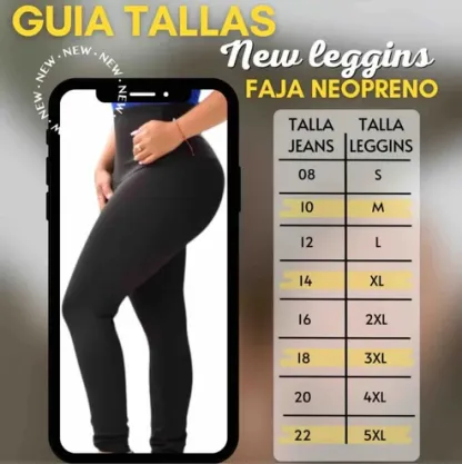 💎🧜🏻‍♀️LEGGINS adelgazantes levanta glúteos con control de abdomen🧜🏻‍♀️💎