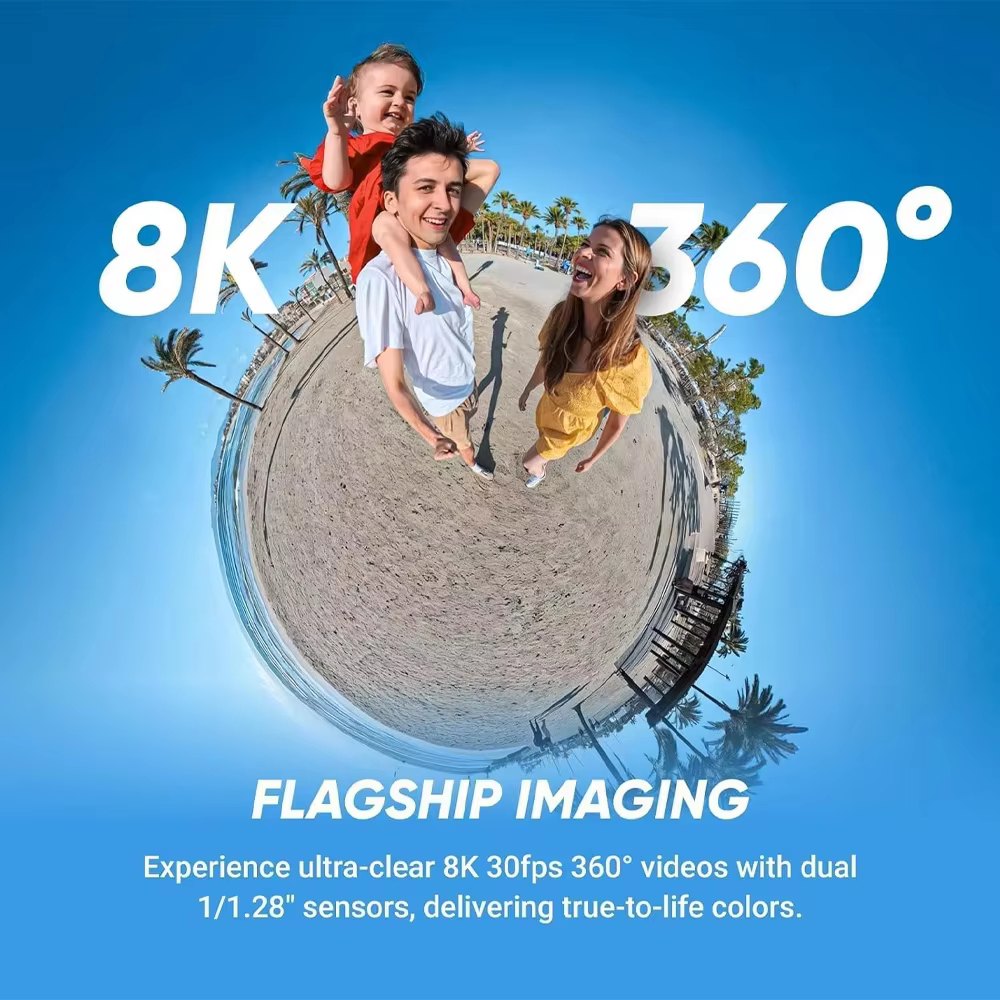 Insta360 X5 - Flagship 8K 360º Action Camera