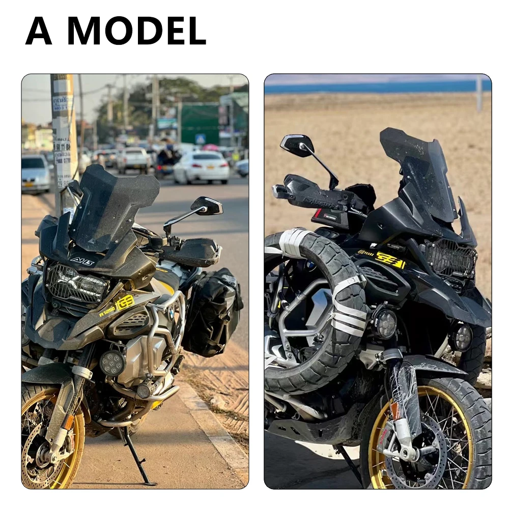 BMW R1250GS Rally Rooster Head New Windscreen Windshield Wind Deflector Spoiler Cover