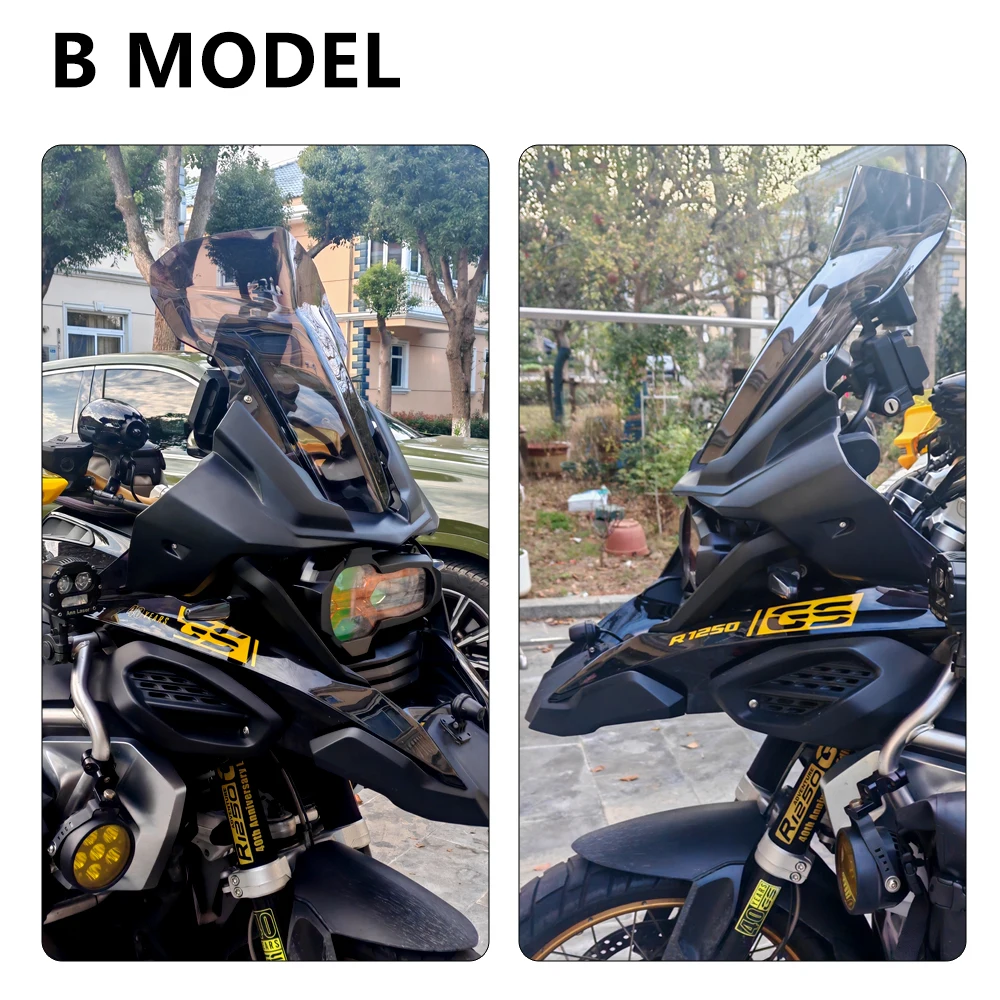 BMW R1250GS Rally Rooster Head New Windscreen Windshield Wind Deflector Spoiler Cover