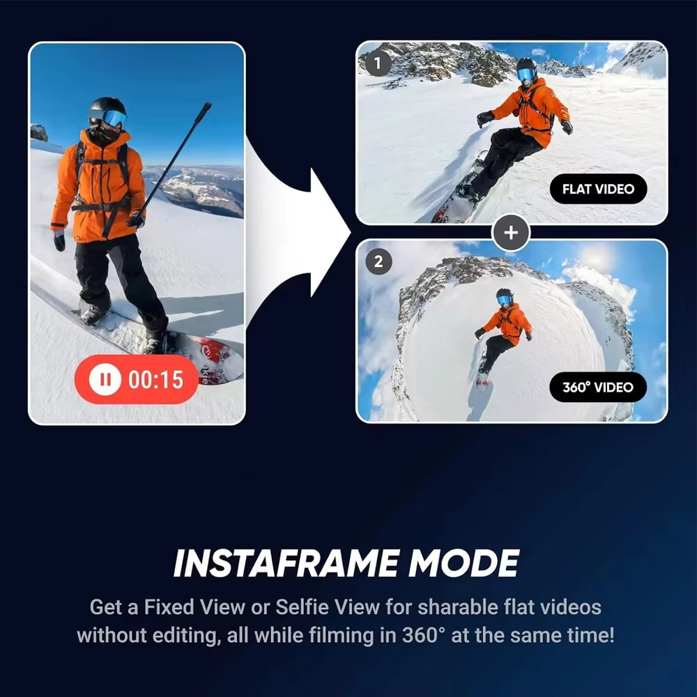 Insta360 X5 - Flagship 8K 360º Action Camera