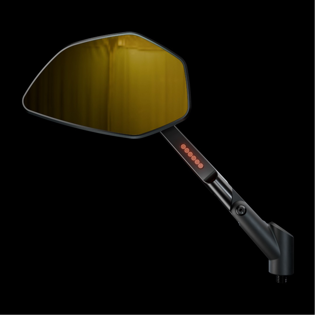 GR Motorcycle Rearview Mirror - RM06 BSD