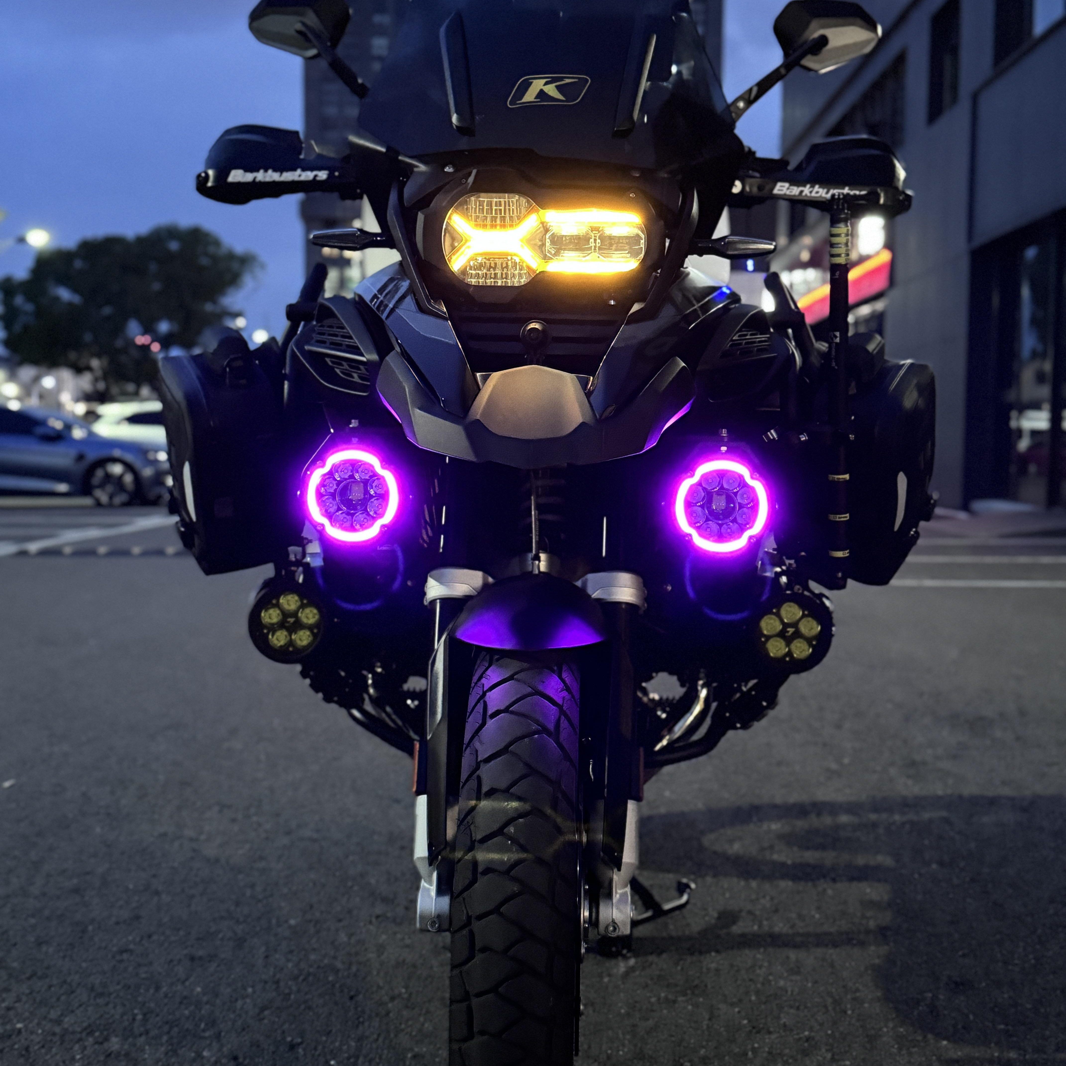 Motorcycle Auxiliary Light 9 beads