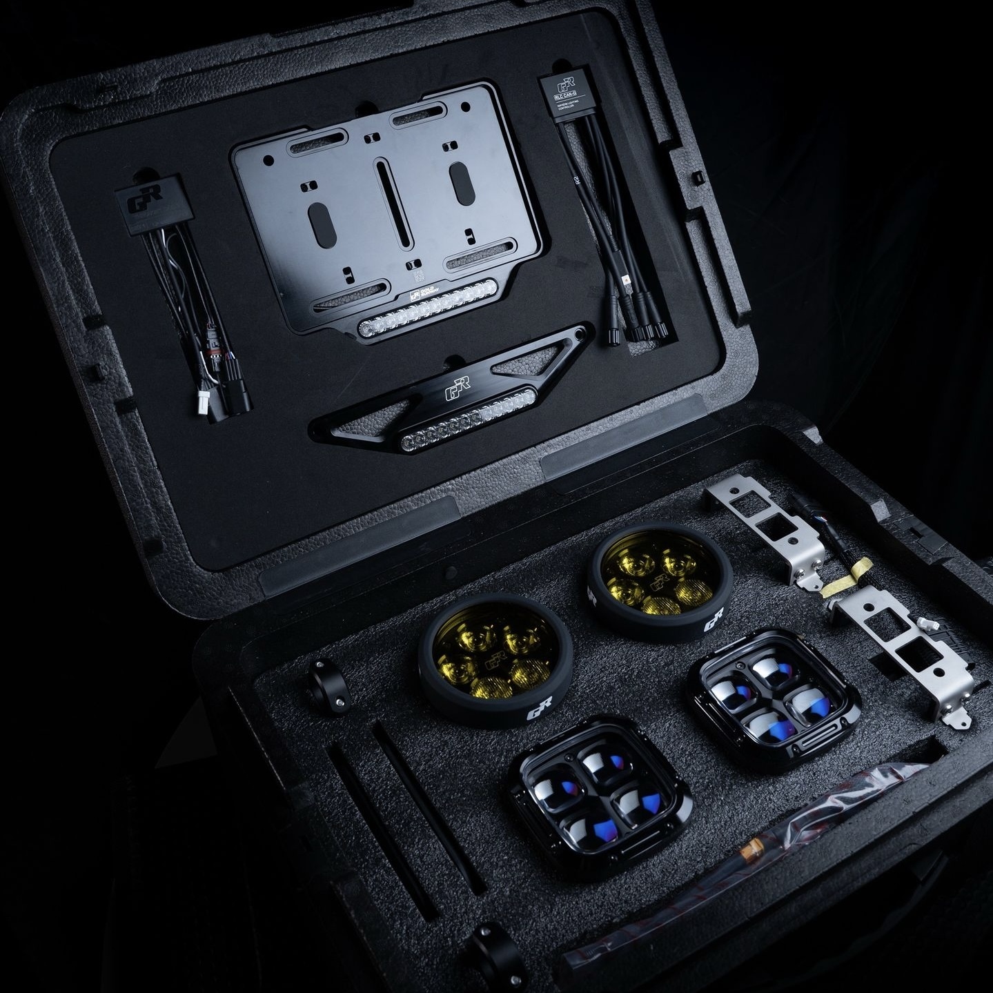 GR G4 + X5Pro Auxiliary Spotlight Kit – BMW R1300 GSA