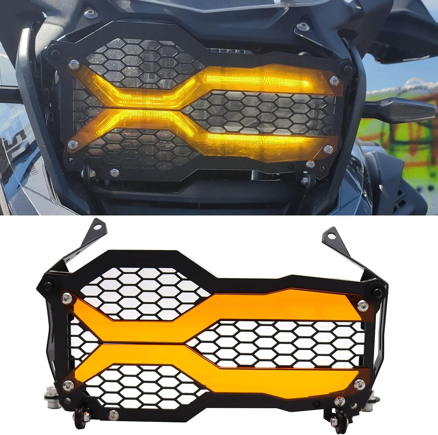 BMW R1250/1200GS ADV HEADLIGHT GUARD