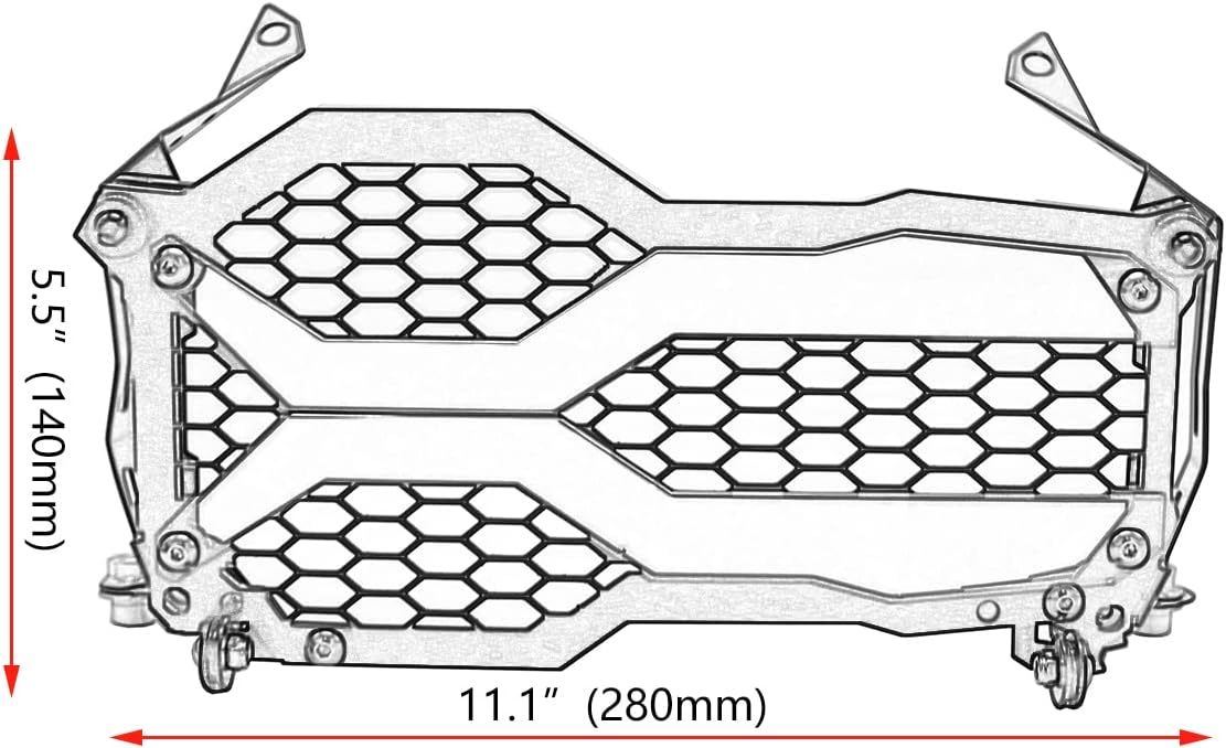 BMW R1250/1200GS ADV HEADLIGHT GUARD