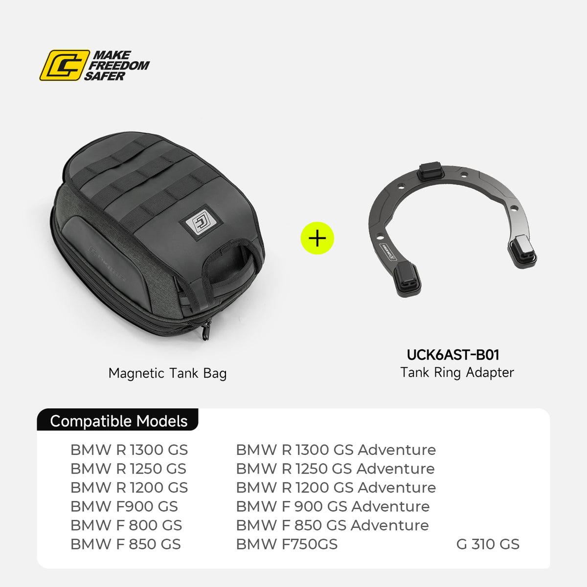 Motorcycle Magnetic Fuel Tank Bag