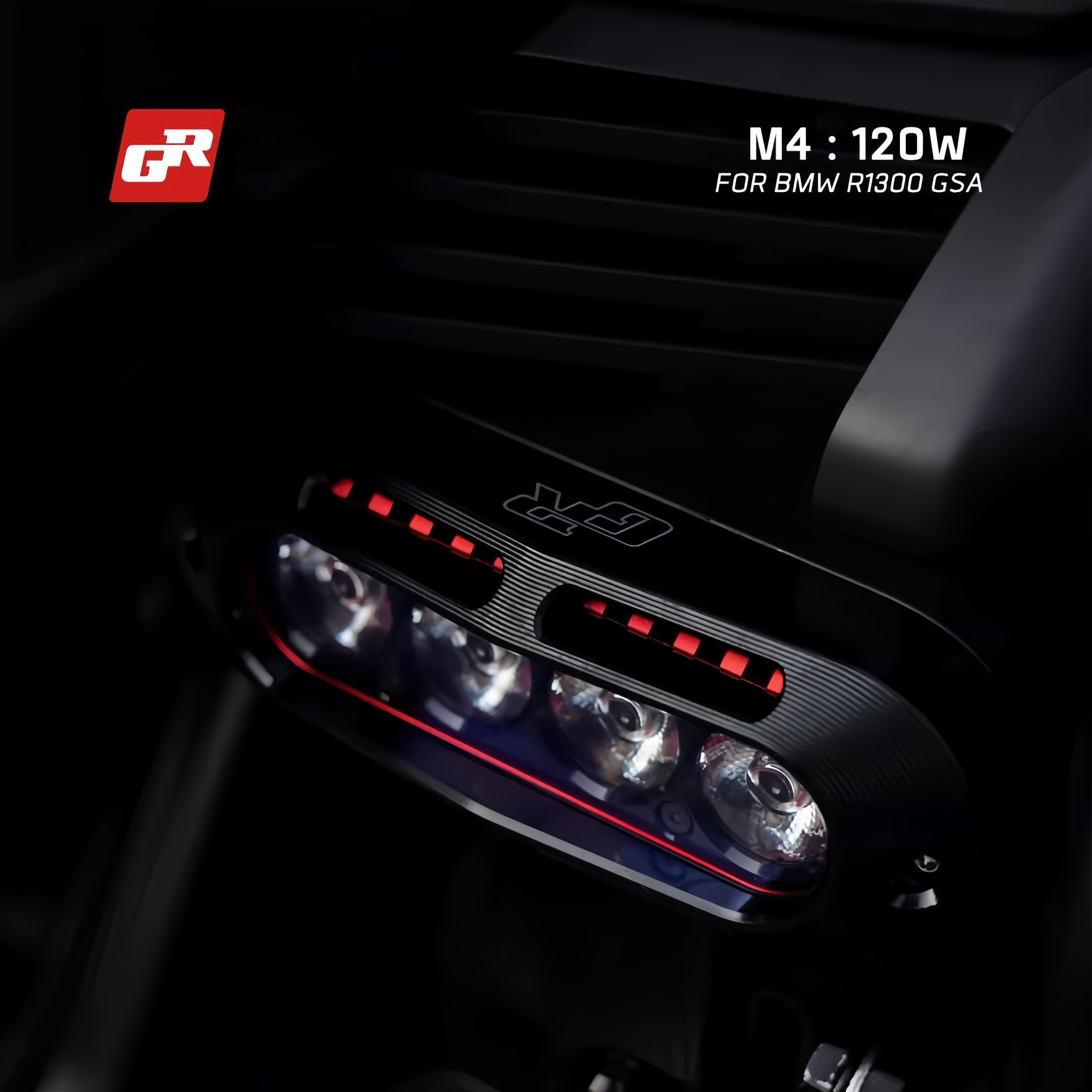 BMW R1300GS ADV GR M4 Fog Light Kit