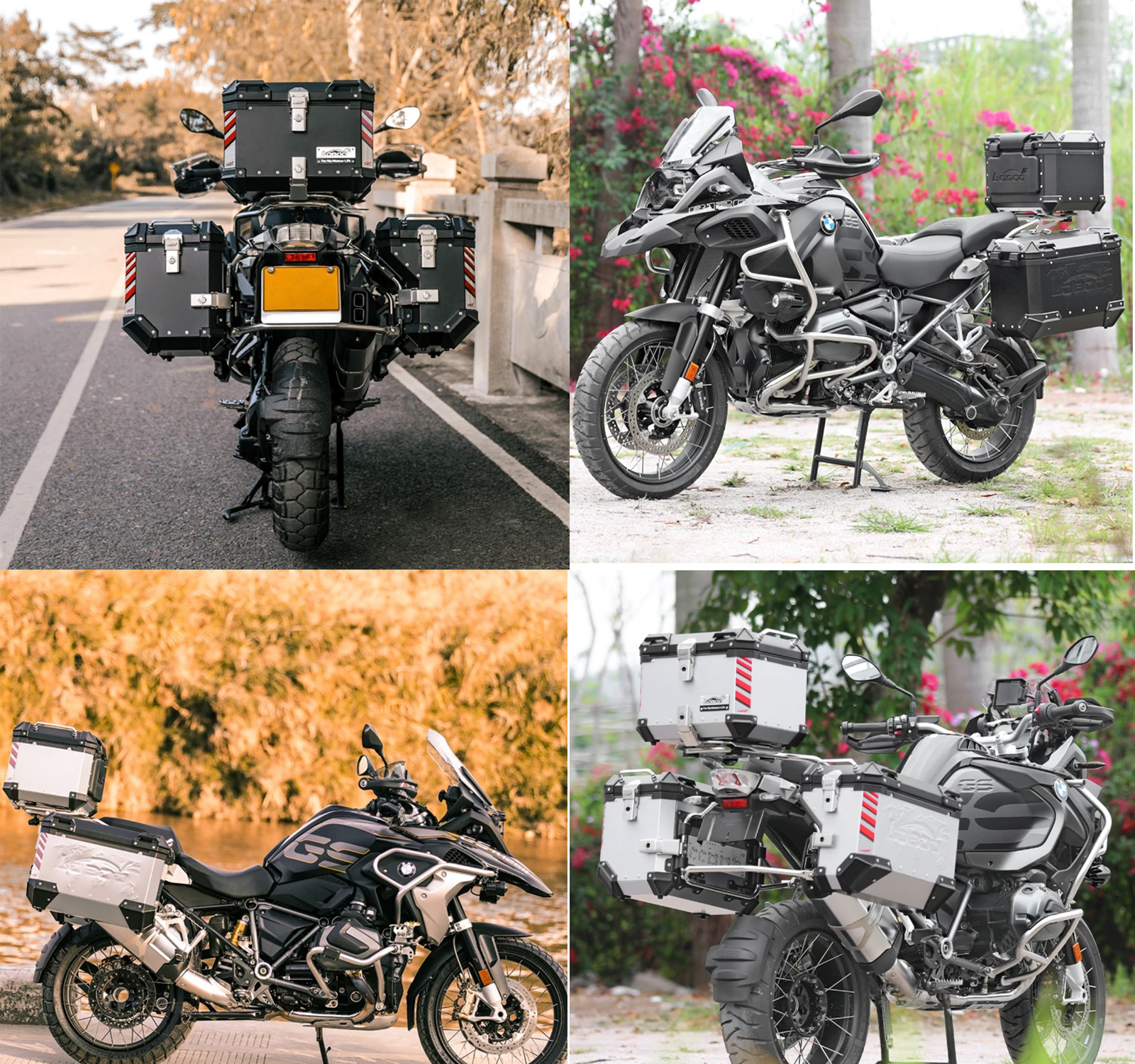 MotoBags - semi-rigid sidebags for adventure motorcycling