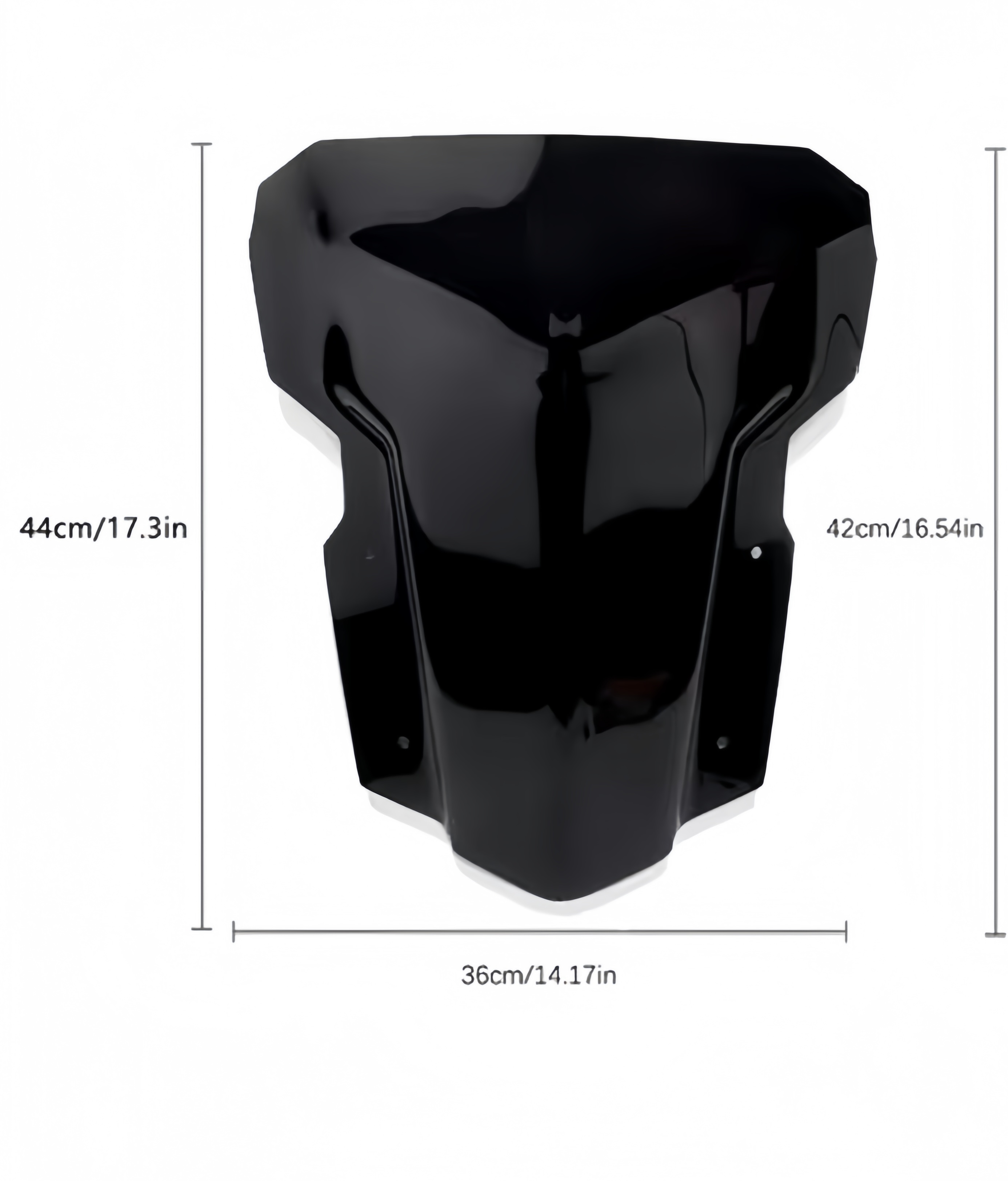 BMW R1250GS Rally Rooster Head New Windscreen Windshield Wind Deflector Spoiler Cover