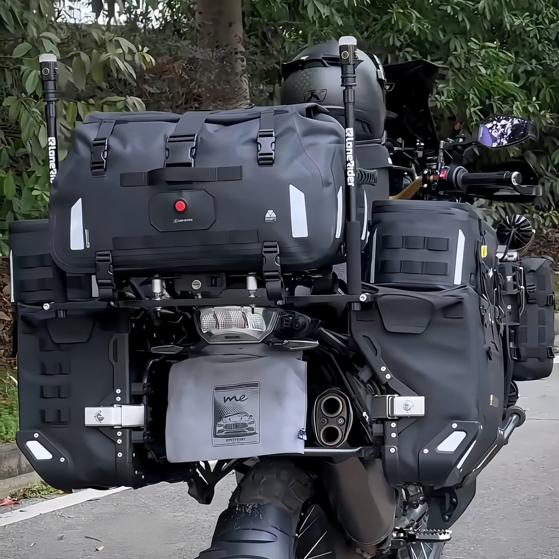 Telescopic Vehicle-mounted Flagpole