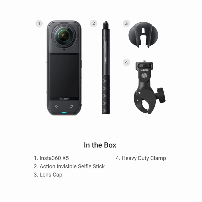 Insta360 X5 - Flagship 8K 360º Action Camera