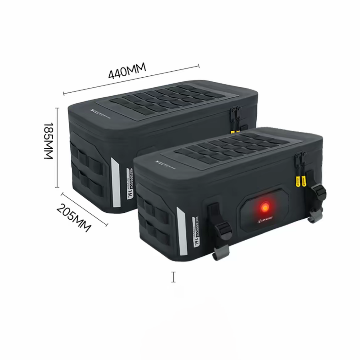 PanTop® - Moto Pannier Lid Bags