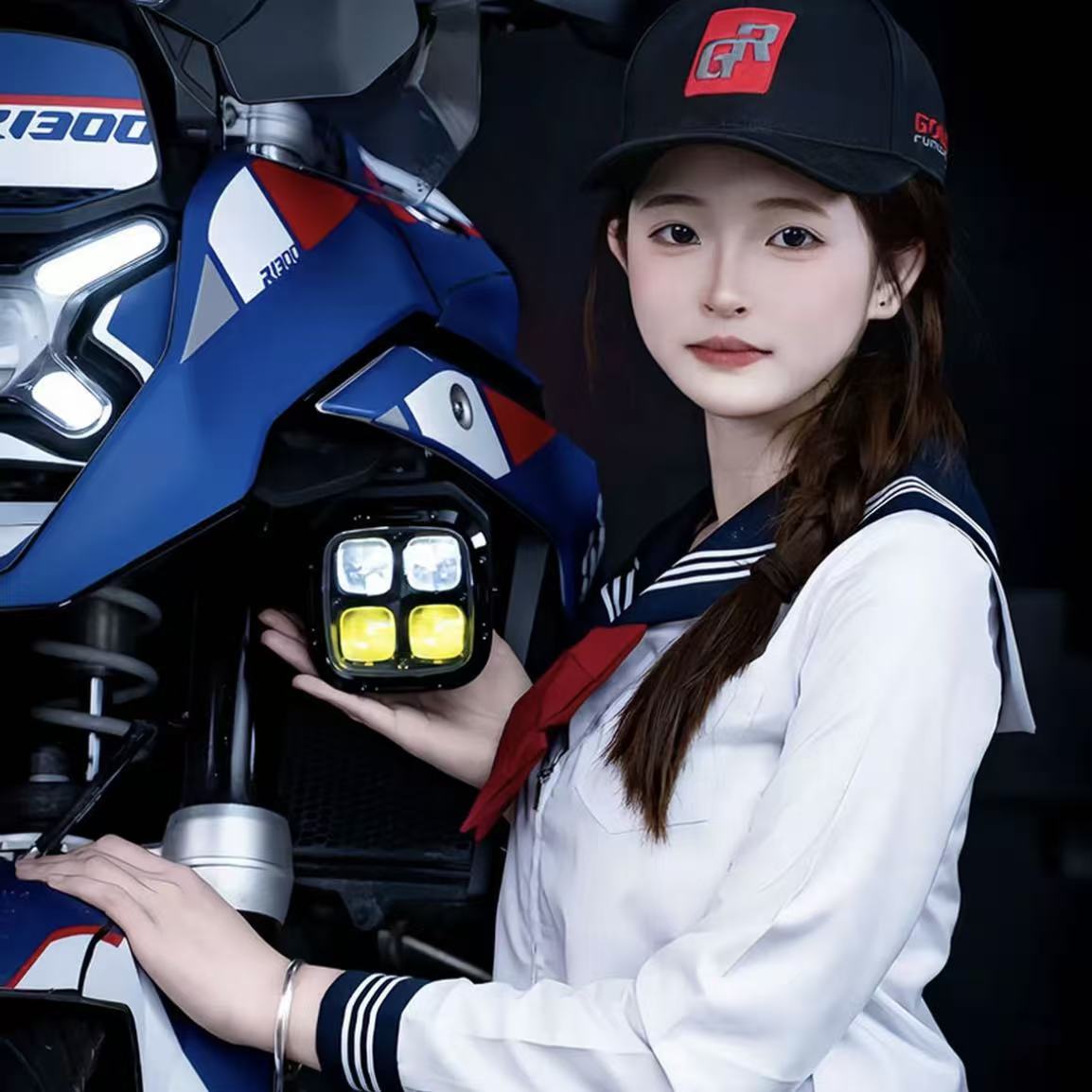 GR G4 Square Auxiliary Spotlight Kit