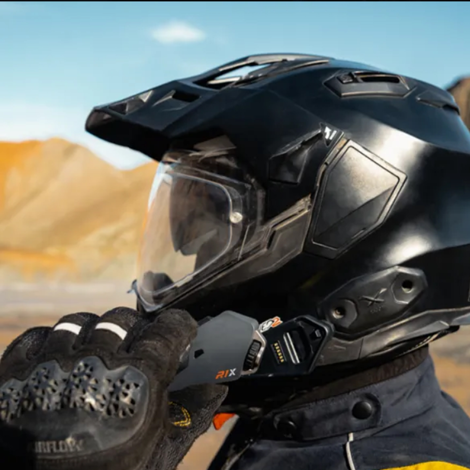 R1X Motorcycle Helmet Headset