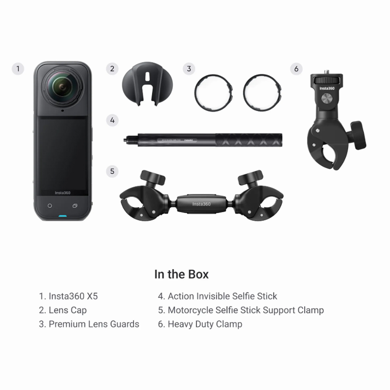 Insta360 X5 - Flagship 8K 360º Action Camera