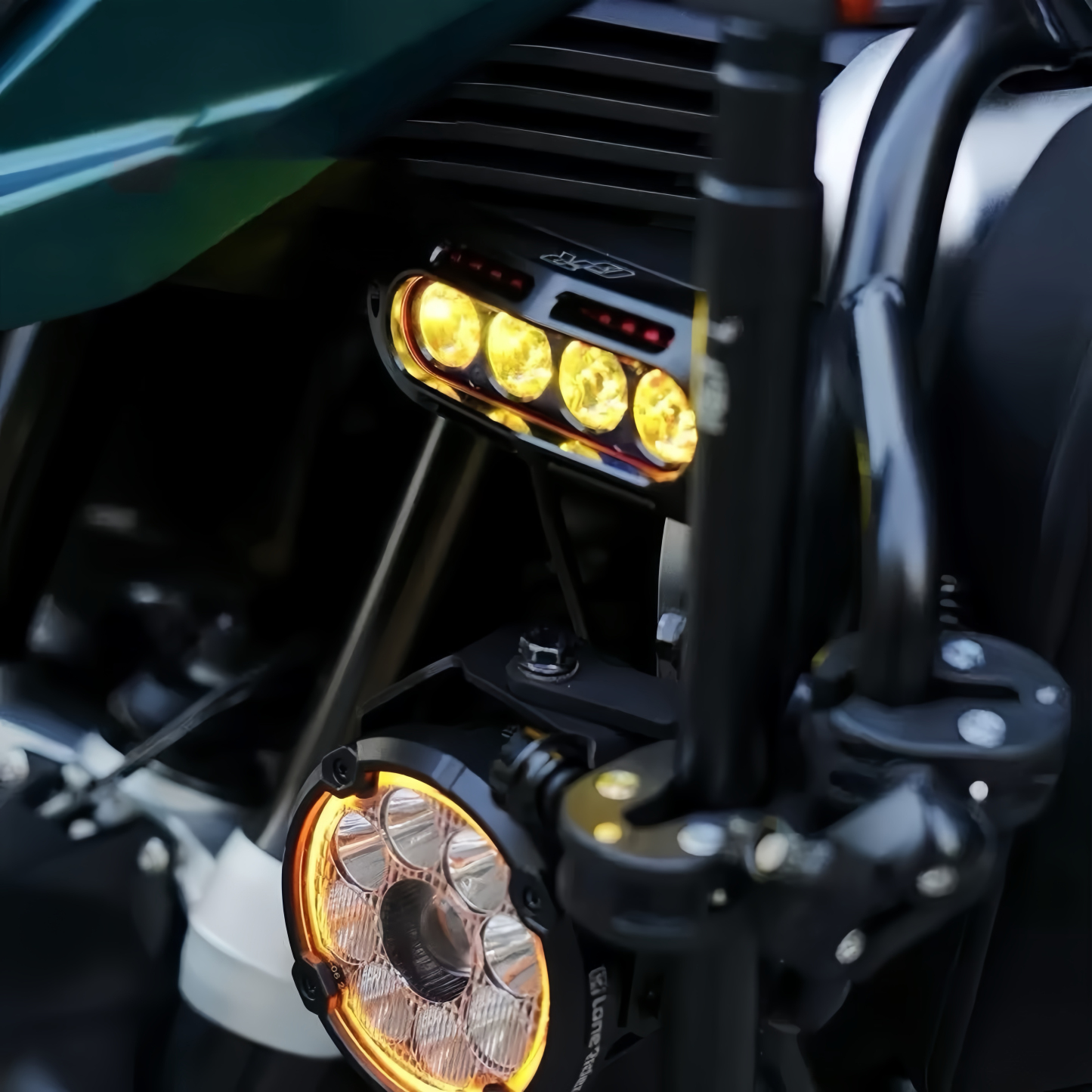 BMW R1300GS ADV GR M4 Fog Light Kit