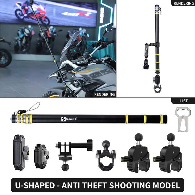Sports Camera Stand With Adjustable Strong Mount