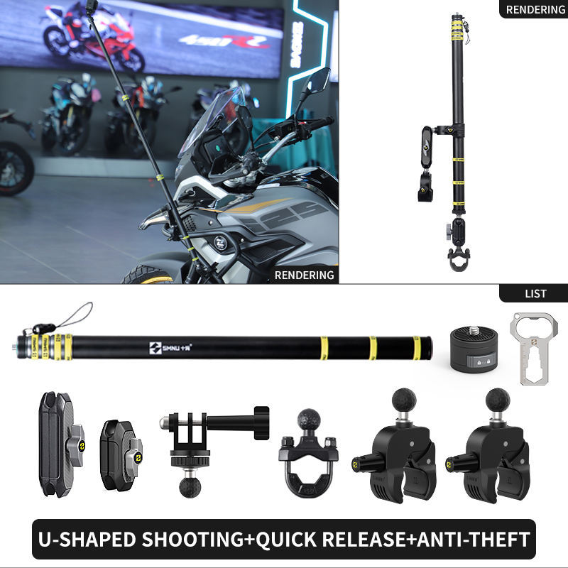 Sports Camera Stand With Adjustable Strong Mount