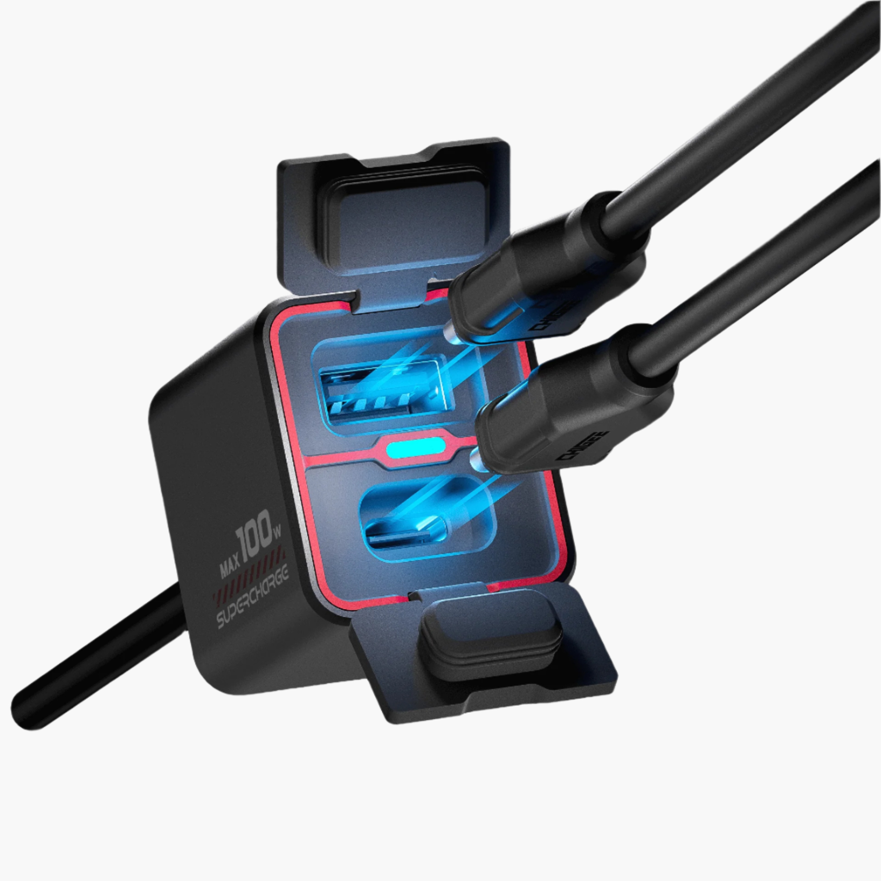 TR100 Motorcycle Dual-Way 100W Fast Charger