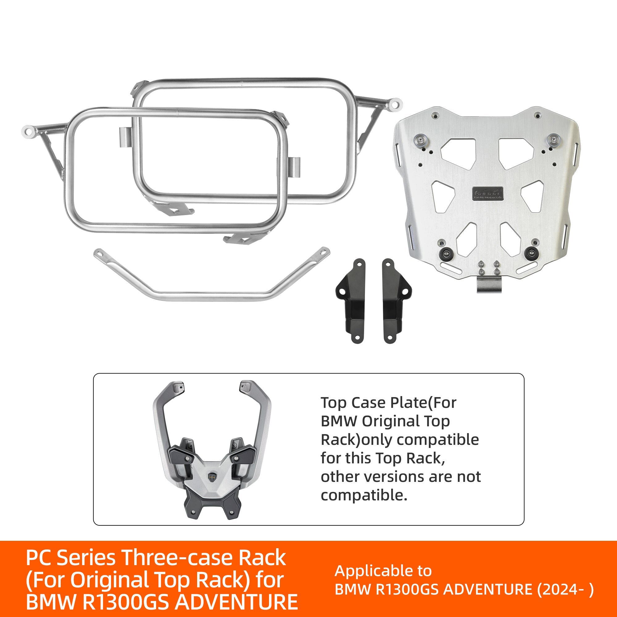 Motorcycle Luggage System For BMW R1300GS / R1300GS Adventure
