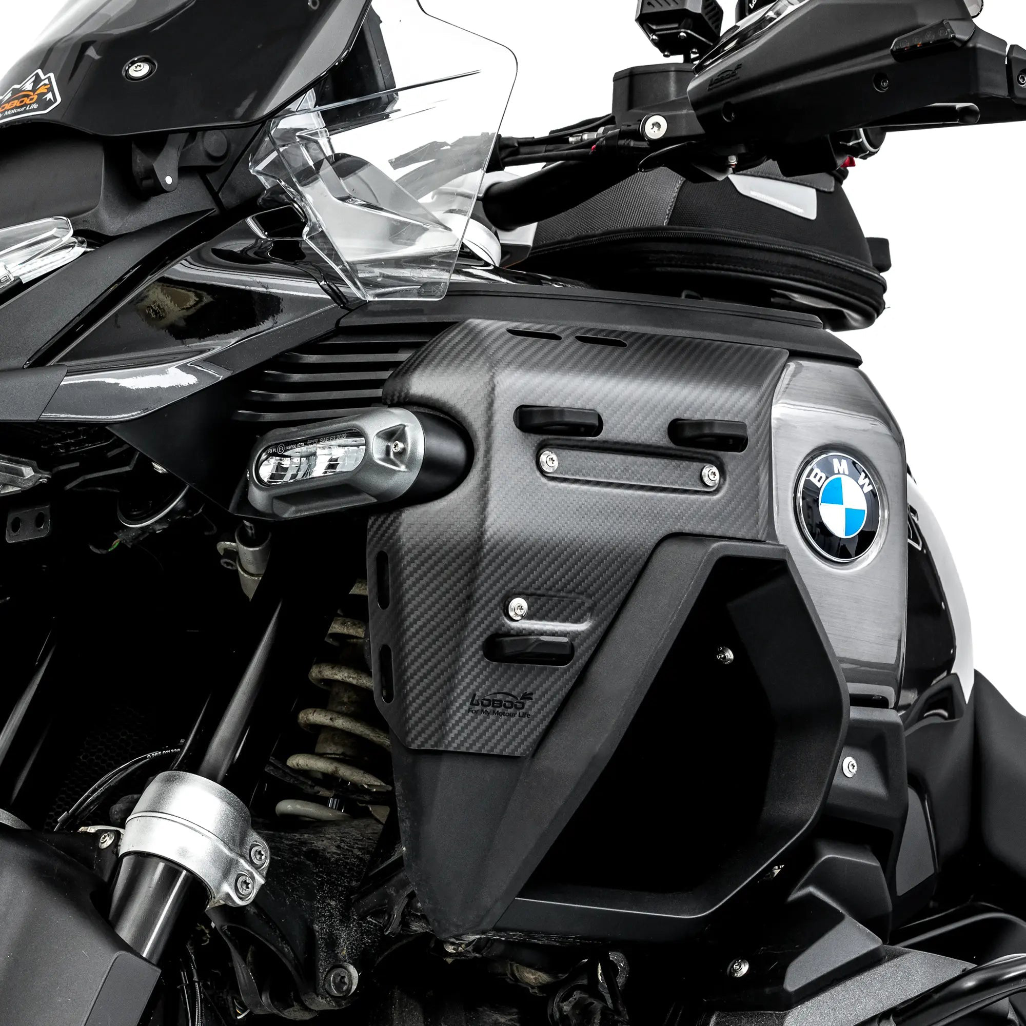 Carbon Fiber Radiator Protection for BMW R1300GS ADV