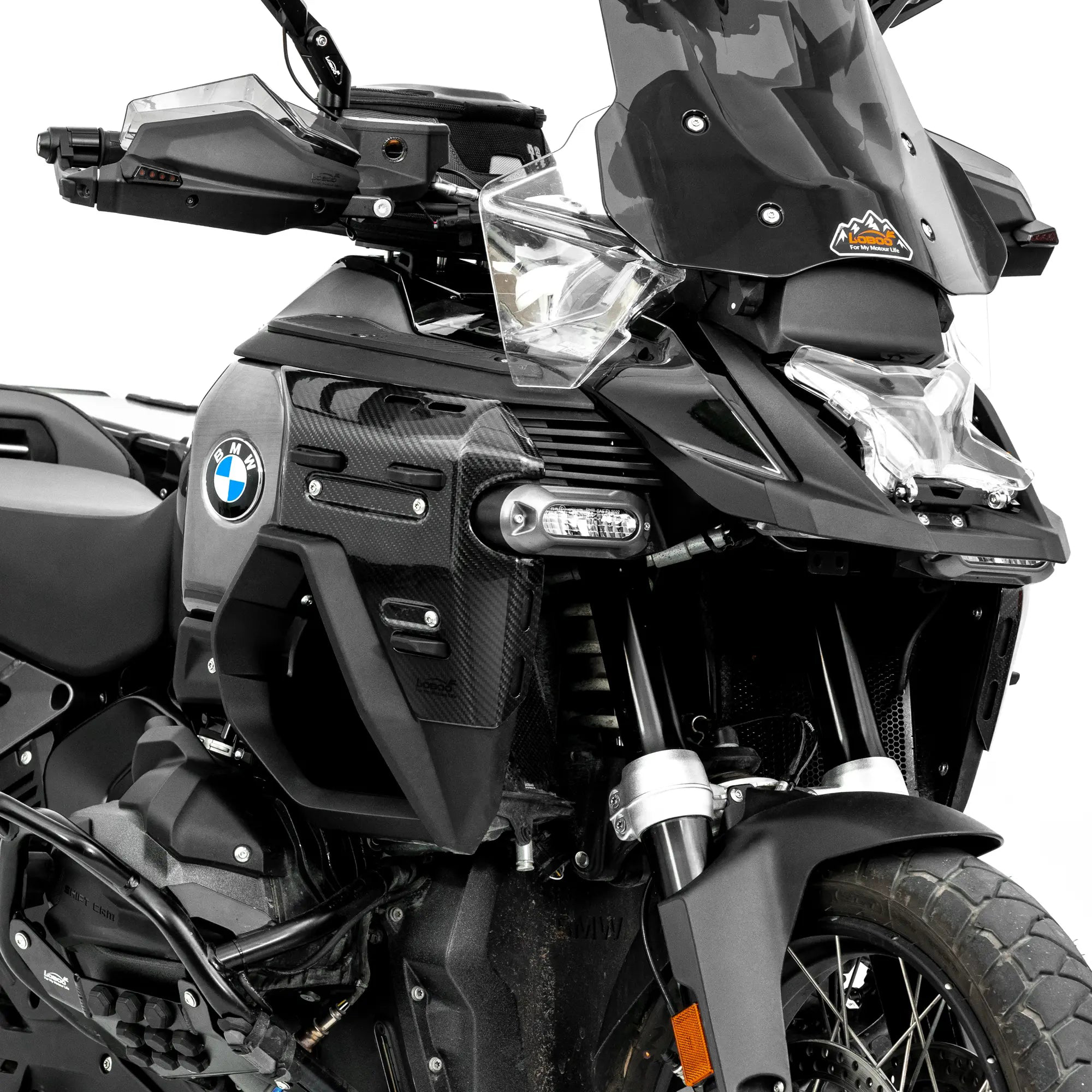 Carbon Fiber Radiator Protection for BMW R1300GS ADV