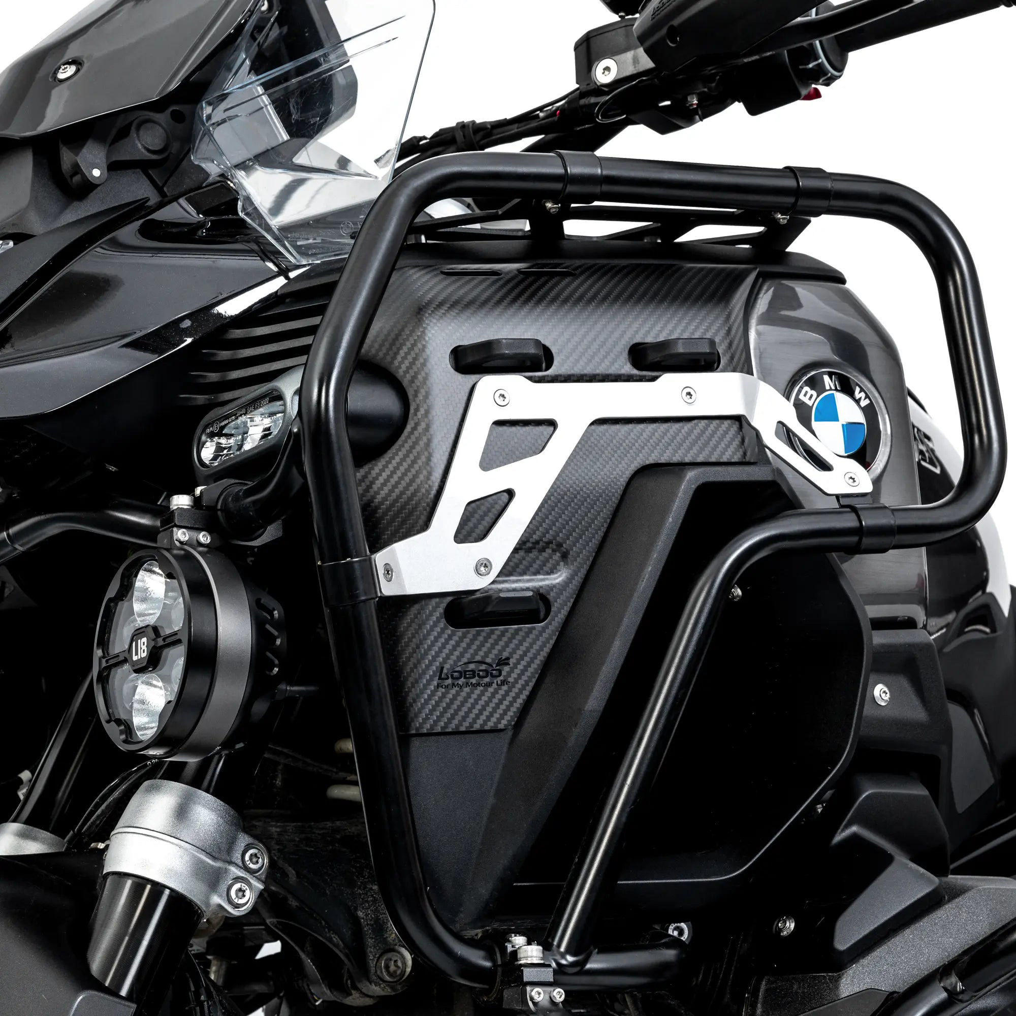 Carbon Fiber Radiator Protection for BMW R1300GS ADV