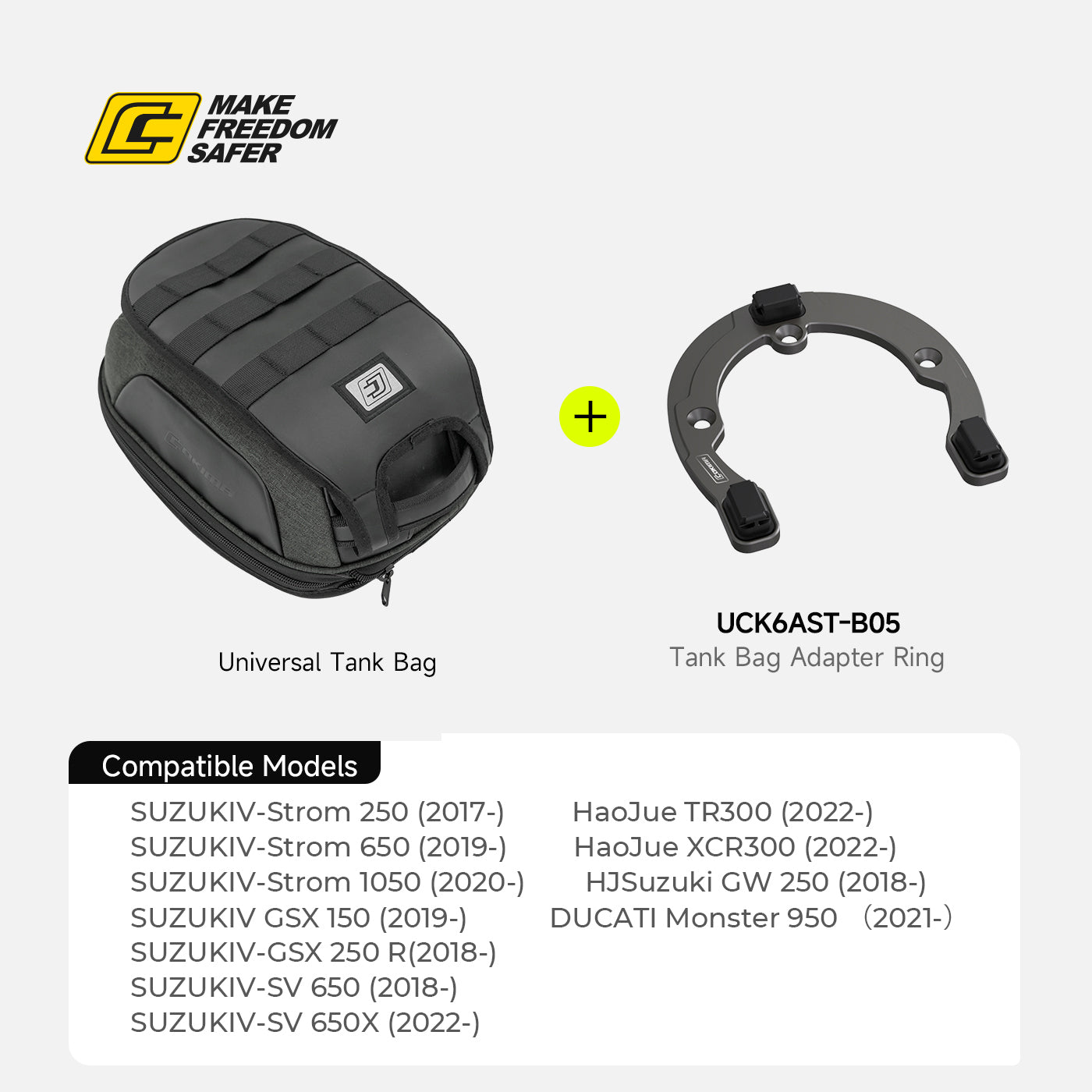Motorcycle Magnetic Fuel Tank Bag