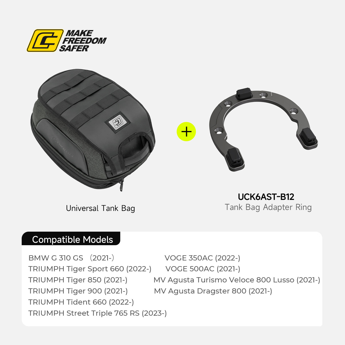 Motorcycle Magnetic Fuel Tank Bag