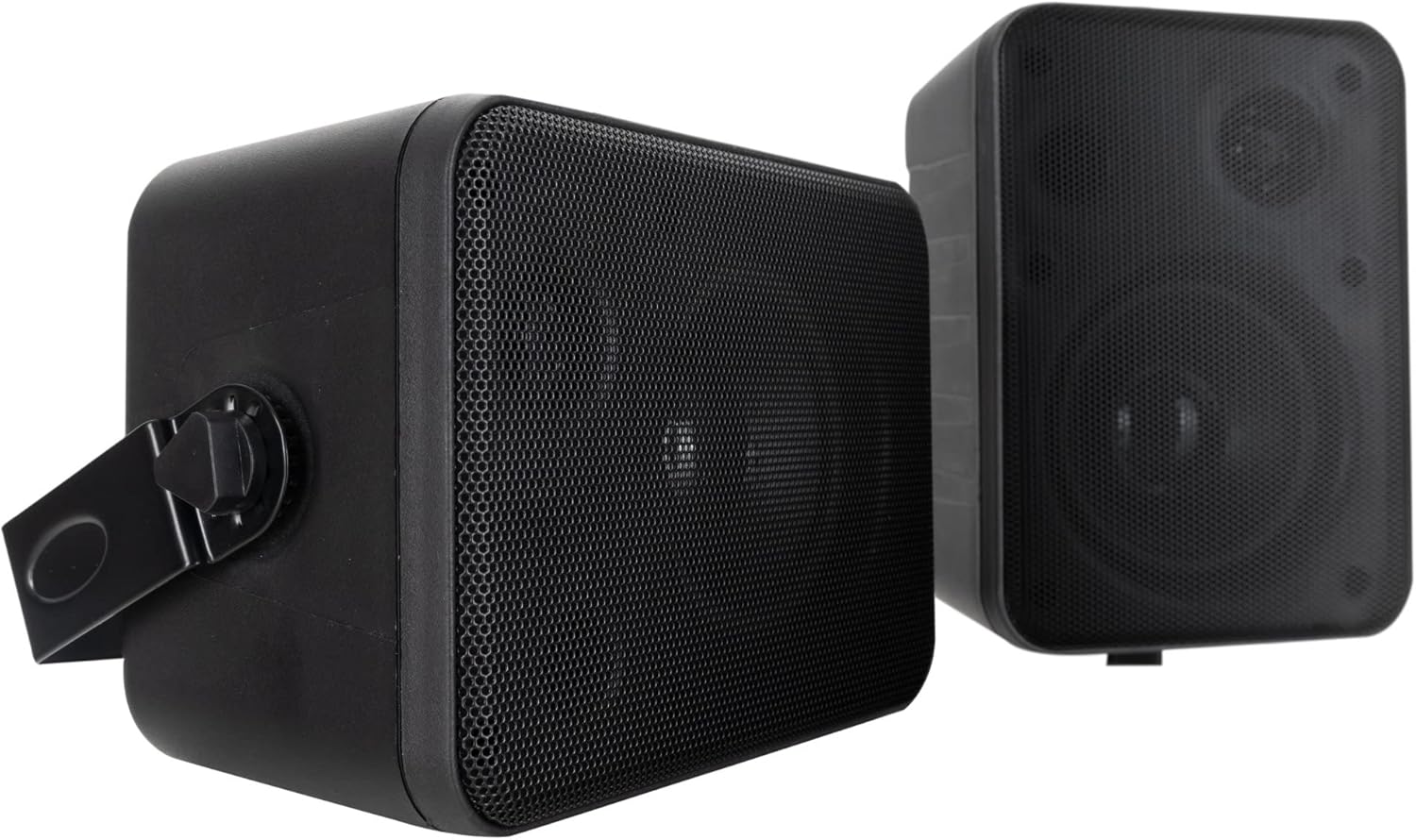 SEMNARE SUCCES One Control BK MKIII Lautsprecher Paar - Kompakt-Boxen für Installation, Studio oder HiFi-Anwendung - 10 Watt RMS - 4" Woofer, 0,5" Hochtöner - Inkl. Montagebügel zur Wandbefestigung - Schwarz