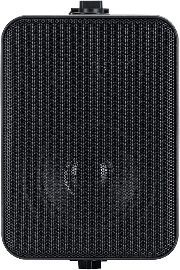 SEMNARE SUCCES One Control BK MKIII Lautsprecher Paar - Kompakt-Boxen für Installation, Studio oder HiFi-Anwendung - 10 Watt RMS - 4" Woofer, 0,5" Hochtöner - Inkl. Montagebügel zur Wandbefestigung - Schwarz