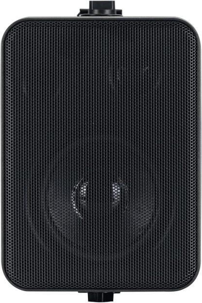 SEMNARE SUCCES One Control BK MKIII Lautsprecher Paar - Kompakt-Boxen für Installation, Studio oder HiFi-Anwendung - 10 Watt RMS - 4" Woofer, 0,5" Hochtöner - Inkl. Montagebügel zur Wandbefestigung - Schwarz