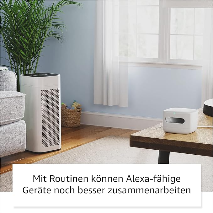 SEMNARE SUCCES Air Quality Monitor (Neueste Generation) – Smartes Luftqualitätsmessgerät von Amazon | Ihre Luftwerte im Blick, funktioniert mit Alexa