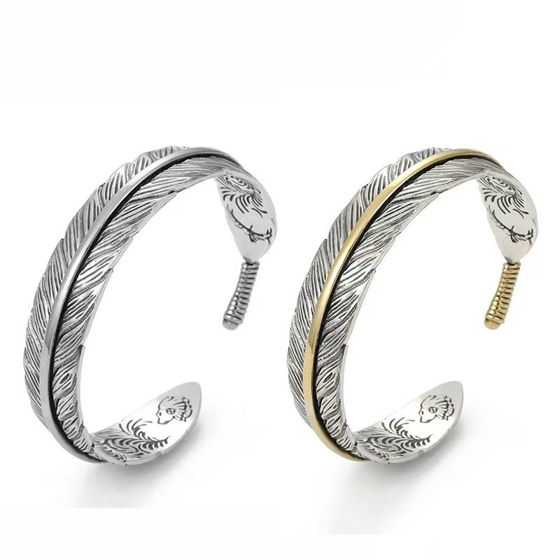 To my Son - Feather bracelet