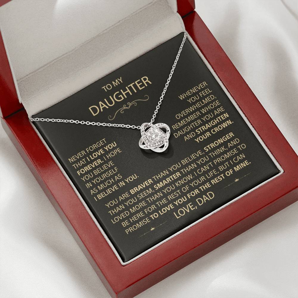 S925 Sterling Silver Love Knot Birthstone Jewelry, Love Knot Necklace， Anniversary Birthday Gifts for Women Wife Girlfriend Mom Daughter