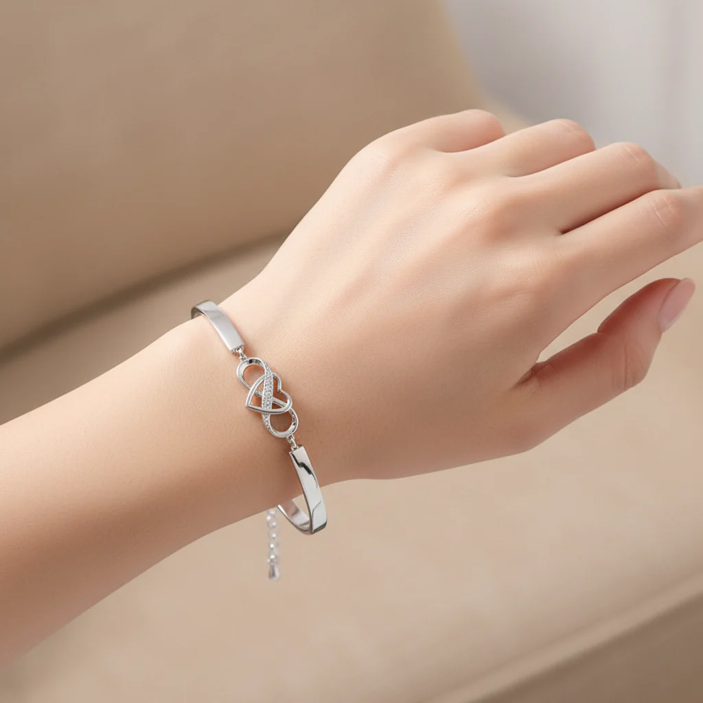 No Storm, No Strength | Never Forget How Much I Love You | Infinity bracelet